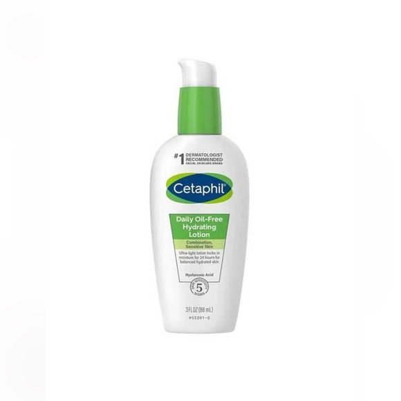 Cetaphil Oil-Free Hydrating Face Lotion with Hyaluronic Acid - 3 fl oz - Picture 1 of 5
